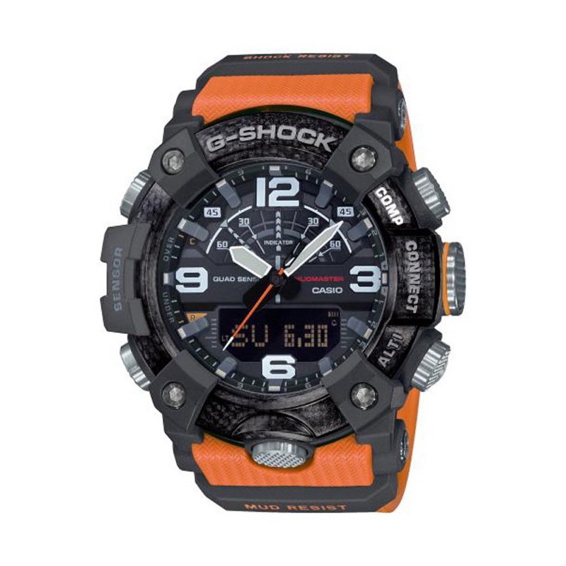 Casio G-Shock GG-B100-1A9 (สีส้ม) – นาฬิกาสายลุย MUDMASTER