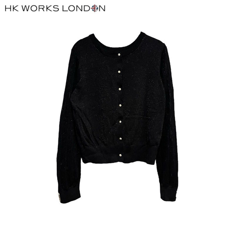 HK works london glitter cardican