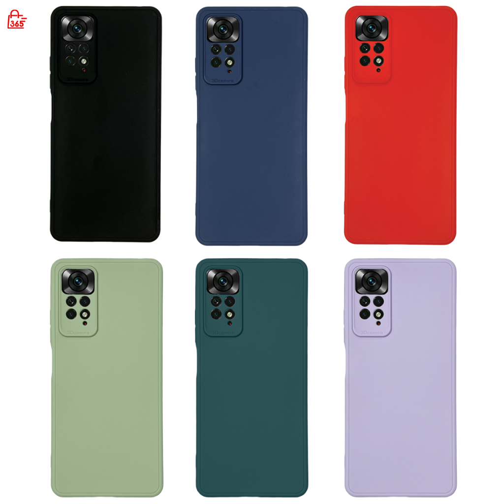 เคส สำหรับ Xiaomi Redmi Note 11 Pro 4G 5G เคสซิลิโคนนิ่ม กันกล้อง สีพาสเทล TPU หนา