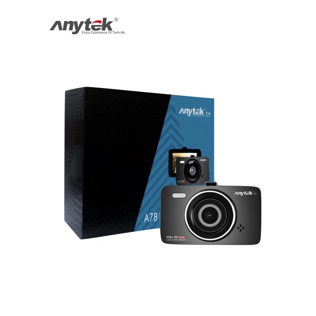 [ลด 200.- GSTO200TH] Anytek กล้องติดรถยนต์ A78 กล้องหน้าอย่างเดียว CAR DVR FHD1080P 70mai XCAM