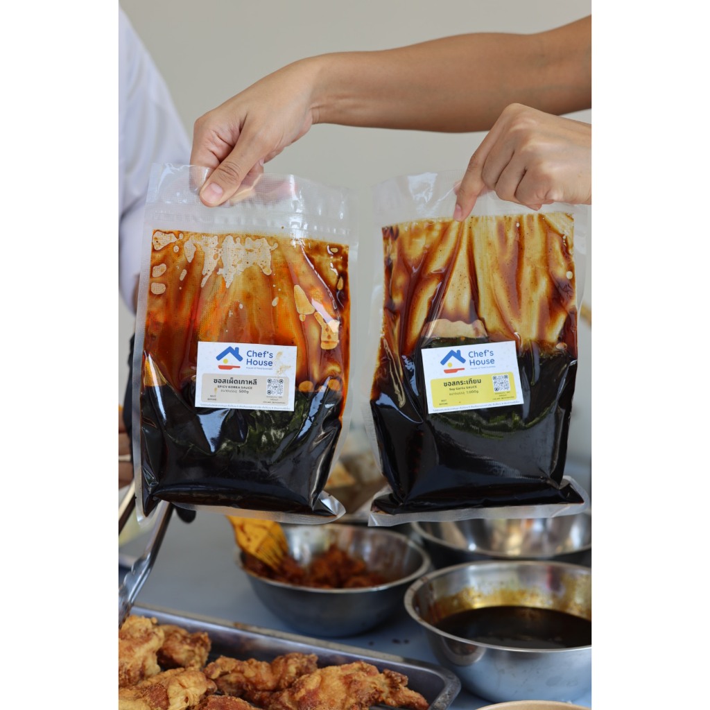 ซอสเคลือบไก่เกาหลี สูตรเข้มข้น มี 4 รสชาติ