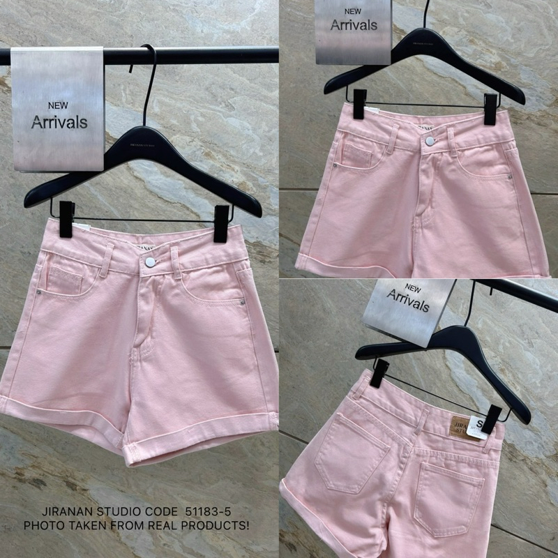 JS51183- Bebby Short ขาสั้นสีชมพู