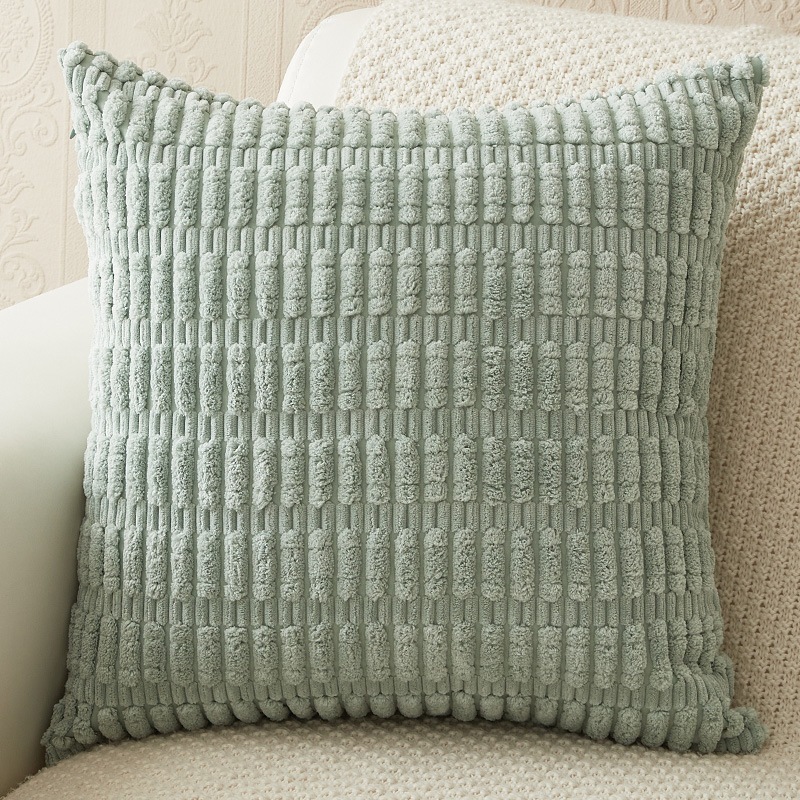 ปลอกหมอนอิงโซฟา สไตล์นอร์ดิก ขนนุ่ม มีลาย 2 ด้าน มีซิป ถอดซักได้ ปลอกหมอนขนนุ่ม ตกแต่งบ้าน หมอนอิงหลัง Nordic style - รูปที่ 7