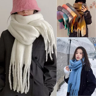 [พร้อมส่ง🧣] ผ้าพันคอ ผ้าคลุมไหล่ ผืนใหญ่ ลายสก๊อตกำลังฮิต ให้ความอบอุ่น สไตล์เกาหลีญี่ปุ่น