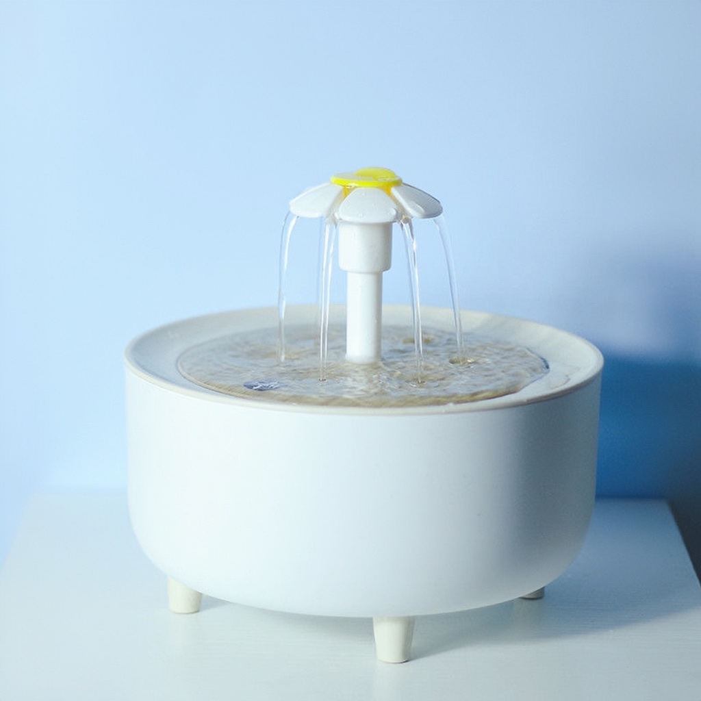 น้ำพุสัตว์เลี้ยงอัตโนมัติ น้ำพุแมว น้ำพุหมา น้ำพุสัตว์เลี้ยง อุปกรณ์สัตว์เลี้ยง จุน้ำ2ลิตร