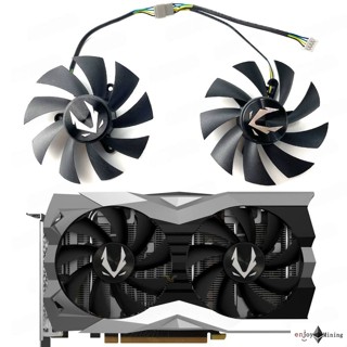 พัดลมการ์ดจอ ZOTAC GeForce RTX2060 2060S GTX1660 1660S 1660t…