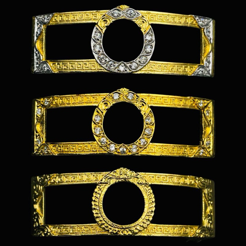 กรอบเลสทองสูตรหลวงพ่อรวย รุ่น ‘รวยสมใจนึก’ ปี 2558