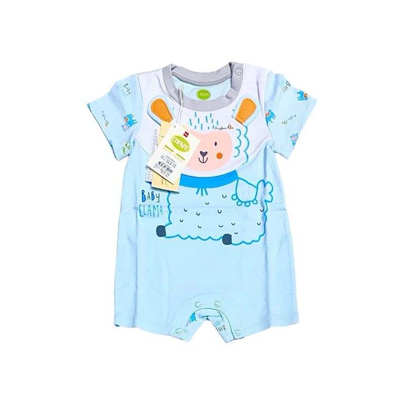 Enfant Green New Collection ชุดหมีบอดี้สูทสั้น หมีสั้น สำหรับเด็กอายุแรกเกิด-12เดือน
