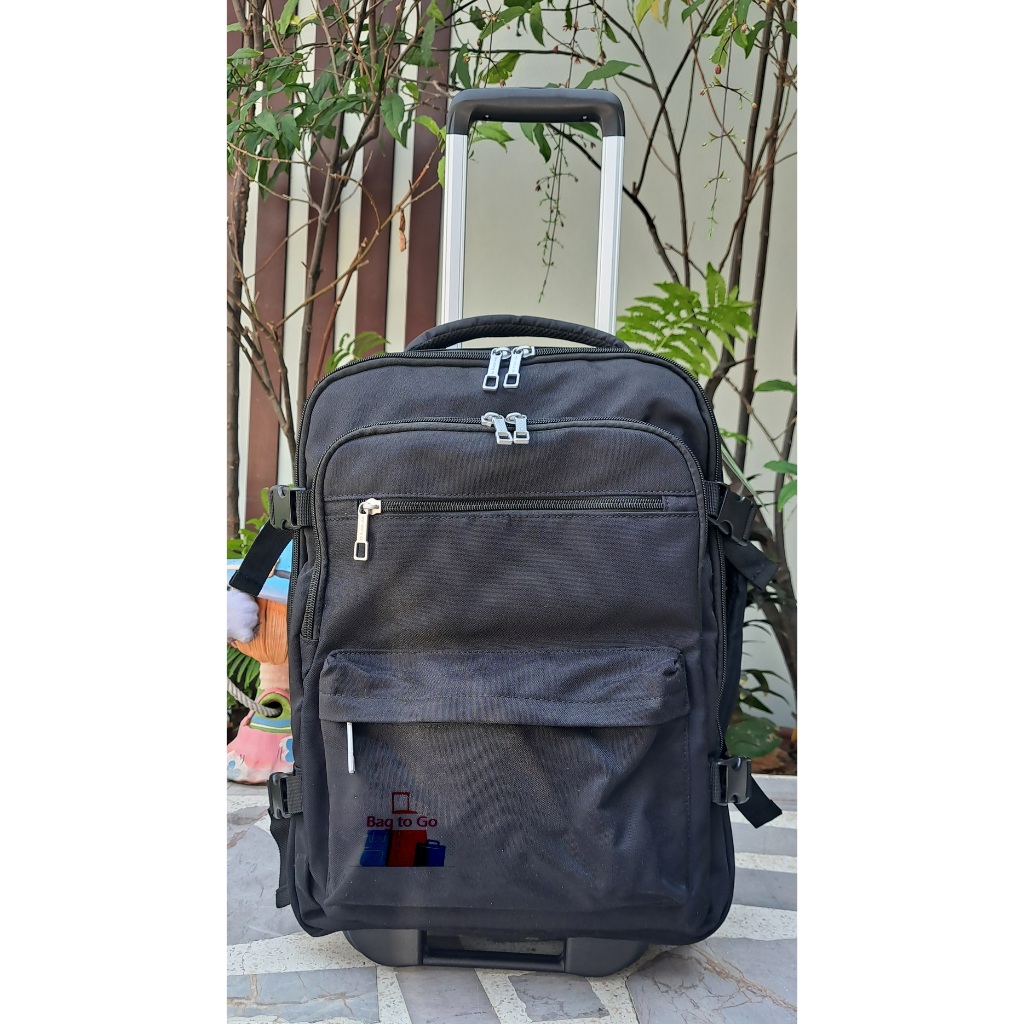 กระเป๋าเป้ล้อลากแกนคู่ 19" Weishengda กระเป๋าเดินทางล้อลาก พร้อมส่ง>ส่งฟรีไม่ต้องใช้โค้ด<