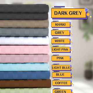 าปูที่นอน ผ้ารองกันเปื้อนที่นอน สีทึบ กันไรฝุ่น 3ฟุต 3.5ฟุต 5ฟุต 6ฟุต ชุดผ้าปูที่นอน ​ปลอกหมอนฟรี