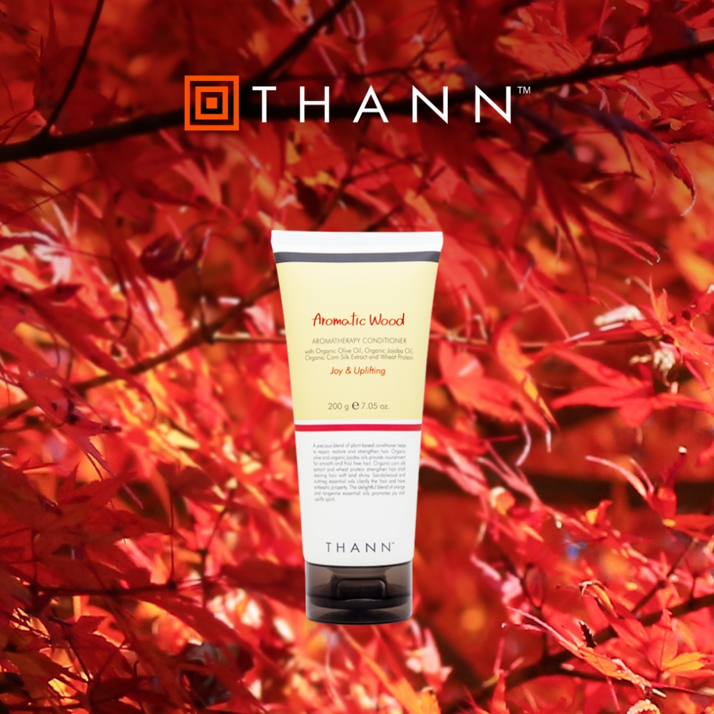 THANN Aromatic Wood Aromatherapy Conditioner 200 g. บำรุงเส้นผมให้นุ่มชุ่มชื้น