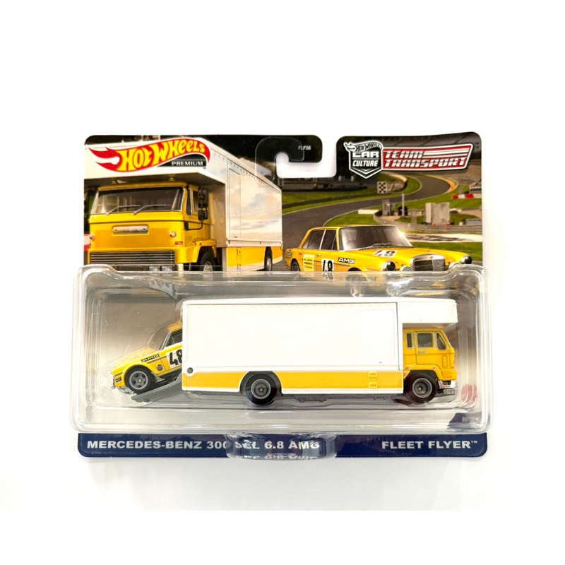 Hot Wheels  | MERCEDES -BENZ 300 SEL 6.8 AMG | TEAM TRANSPORT | 📦สินค้ามีพร้อมส่ง