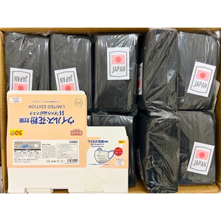 แมสผู้ใหญ่ (1กล่อง 50ชิ้น) แมสญี่ปุ่นงานหนา แมสเจแปน แมสผู้ใหญ่หน้ากากอนามัย หนา 3 ชั้น พร้อมส่งในไทย