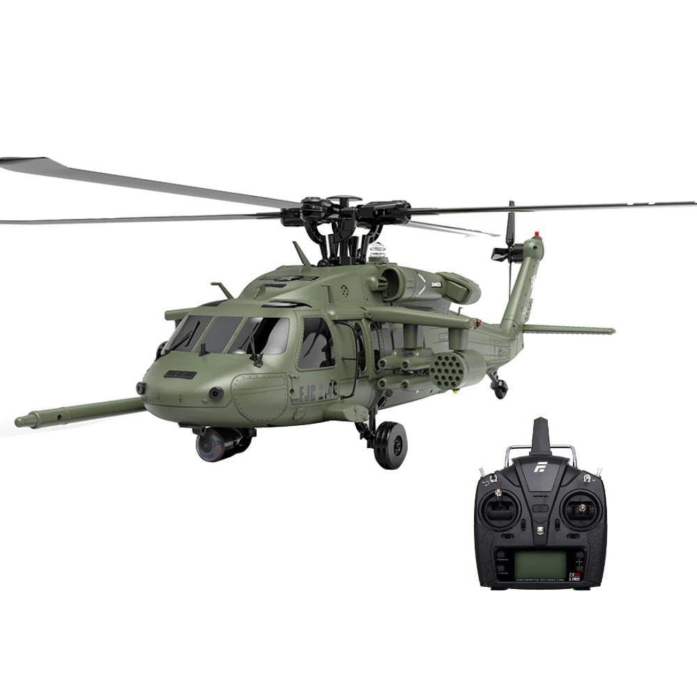 เฮลิคอปเตอร์ WLTOYS XK K170 UH-60L 4CH 6-Axis Gyro Brushless Motor