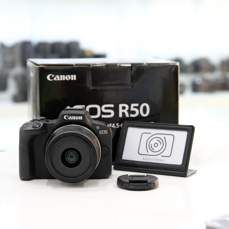 Canon R50 พร้อมเลนส์ สภาพสวย การทำงานเต็ม​ระบบ