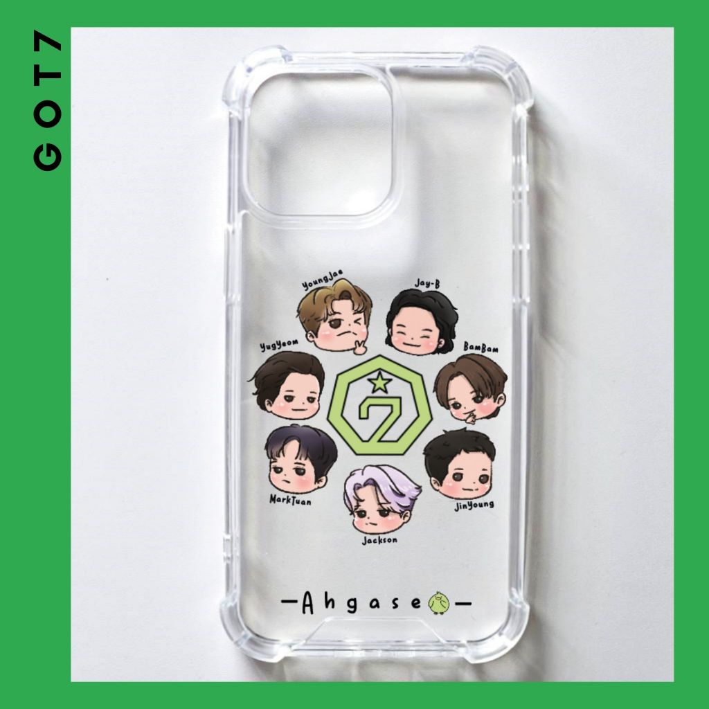 GC3. เคส GOT7CARTOON : GOT7 : Marktuan : BAMBAM : Jackson : Jinyoung : YoungJae : Yugyeom : JayB