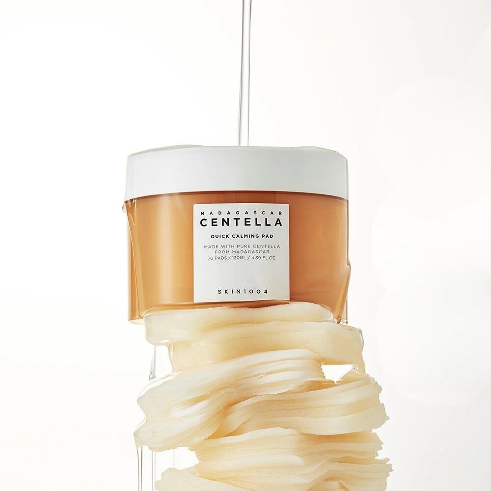 [ของแท้💯/พร้อมส่ง] ถูกที่สุด โทนเนอร์แพด SKIN1004 Madagascar Centella Quick Calming Pad (70 Pad)
