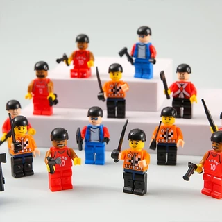 ของเล่นเลโก้ บล็อกตัวต่อ มายคราฟ Mycraft Figures Series สีสันสวยงาม ของเล่นสำหรับเด็ก