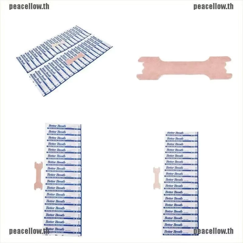แผ่นแปะจมูก BetterBreath 10 ชิ้น แก้กรน คัดจมูก thumbnail 9