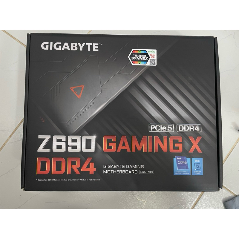 เมนบอร์ด Gigabyte z690 gaming x ddr4 Slot 1700 มือสองสภาพ99%ใหม่