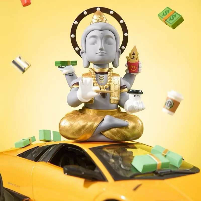 ลิขสิทธิ์แท้ พร้อมลายเซน Amitofo Swipe My Card ขนาด 120% Special Limited Edition หลวงเจ้ จำนวนจำกัด 