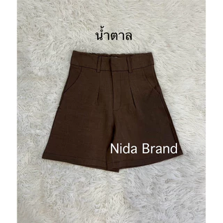 รุ่นฮิต งานป้าย กางเกงขาสั้นตะขอมีหู ผ้าสโนว์สลาฟ ผ้าหนาเนื้อดี