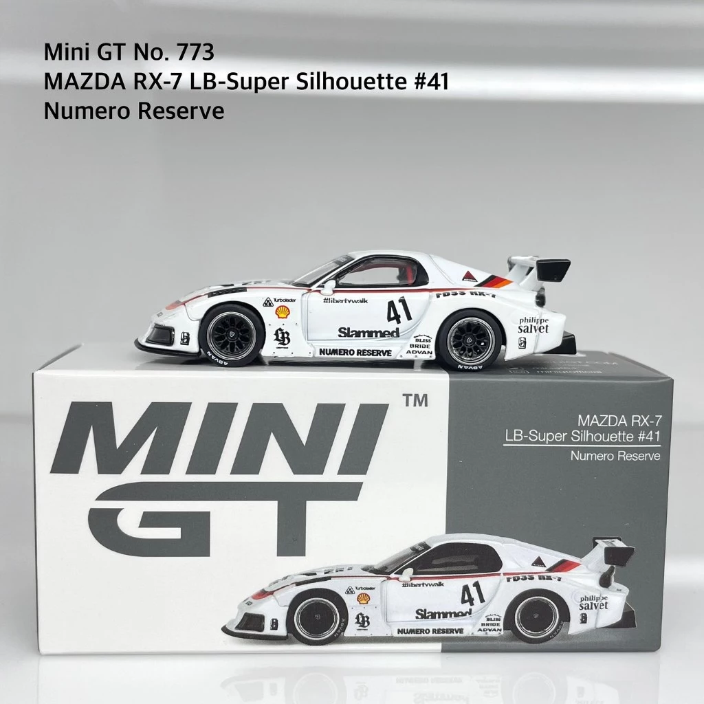 Mini GT No. 773 MAZDA RX-7 LB-Super Silhouette #41 Numero Reserve