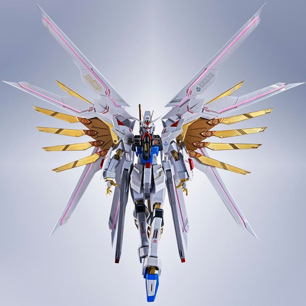 METAL ROBOT SPIRITS Mighty Strike Freedom Gundam Type II Proud Defender & Effect Parts SEED FREEDOM