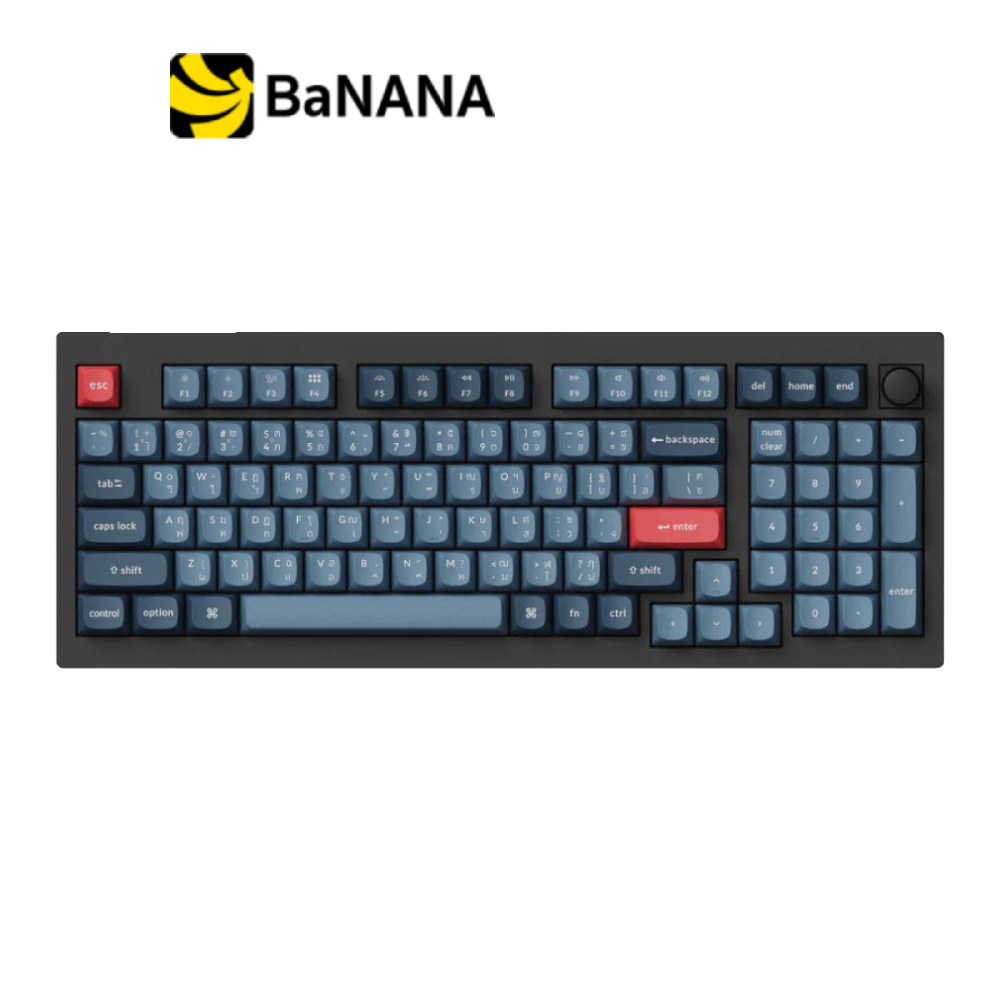 คีย์บอร์ดเกมมิ่ง Keychron V5 Max QMK/VIA Wireless Custom Mechanical Silent - TH by Banana IT