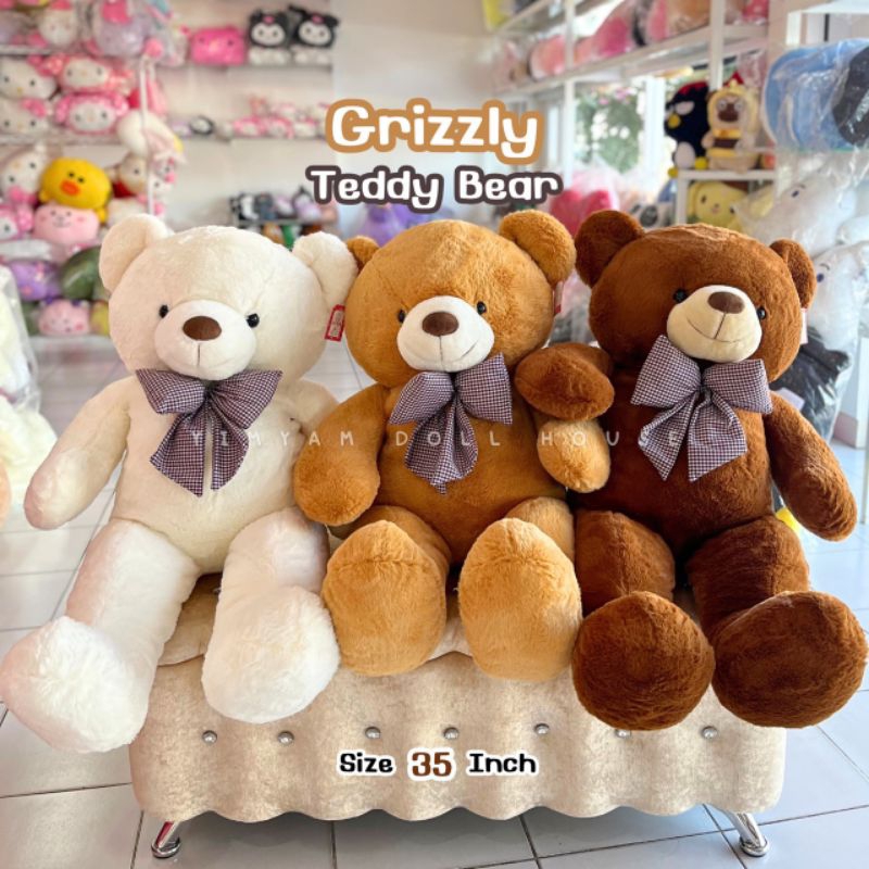 ตุ๊กตาหมี Grizzly Teddy Bear
