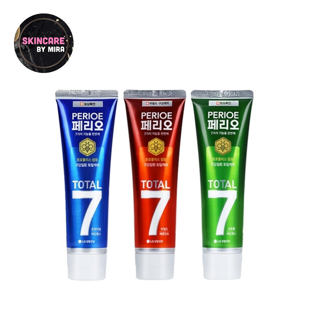 LG Perioe Total 7 Toothpaste 120 g [ ยาสีฟันเกาหลี ช่วยดูแลสุขภาพช่องปาก ]