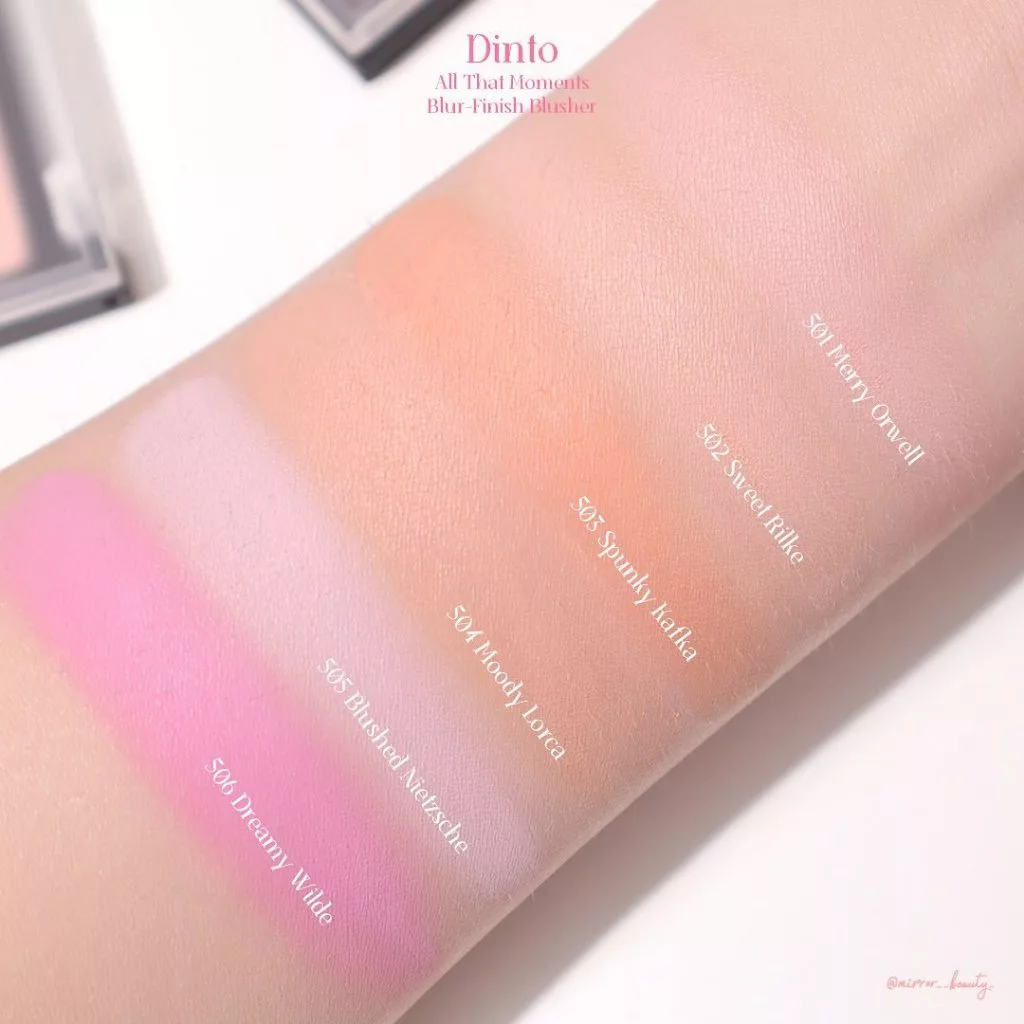 Dinto Blur-Finish All That Moment Blusher thumbnail 7