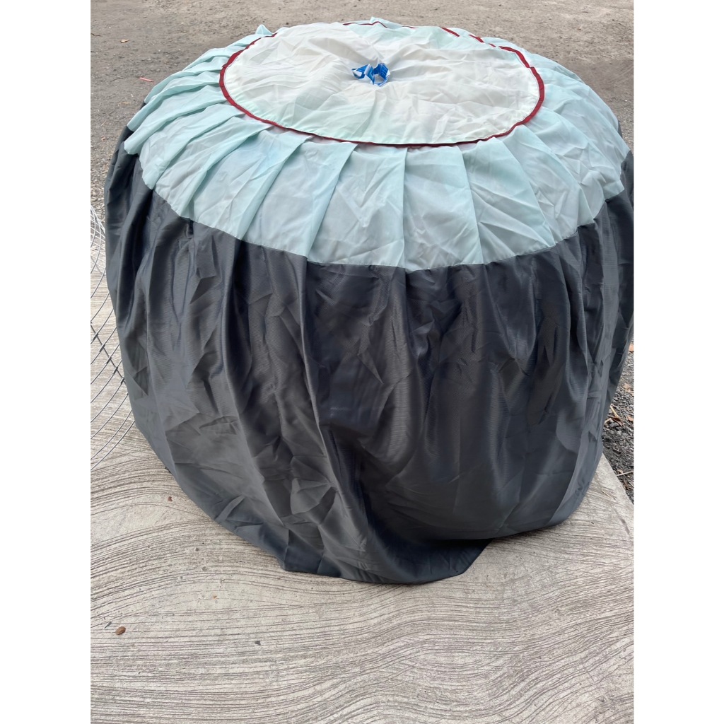 มุ้งไก่ผ้าร่ม ทึบ ผ้าหลา ขายแพ็ค 1 แพ็คมี5 ผืน ราคา185฿ งานคละสี สีมีเยอะว่าในรูป