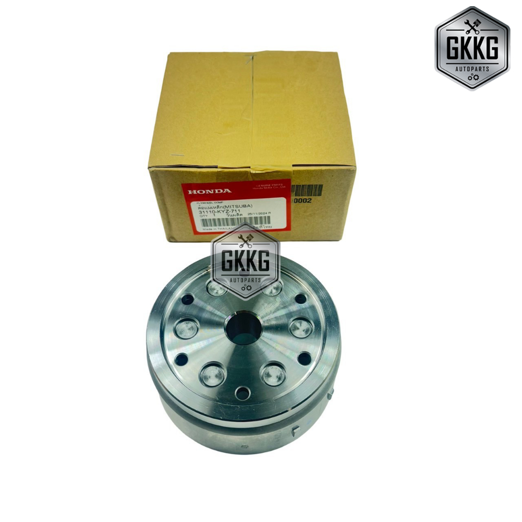 ล้อแม่เหล็กจานไฟ (รุ่นสตาร์ทเท้า) แท้ศูนย์ HONDA WAVE125I (ปลาวาฬ) (2012-2022) รหัสสินค้า 31110-KYZ-