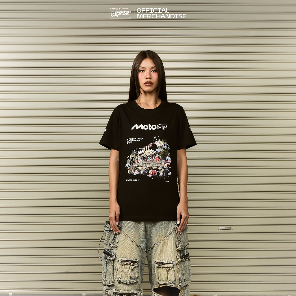 MotoGP™ T-SHIRT BLACK01 #THAIGP2025