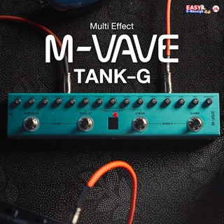 M-VAVE TANK-G V.2 ฟรีอุปกรณ์ เอฟเฟคกีตาร์ TankG / Tank G / มัลติเอฟเฟค ประกันศูนย์ไทย
