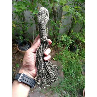 พาราคอร์ด paracord 2mm เชือกร่ม เชือกชูชีพ Polyester สวยทน รับน้ำหนักได้มาก