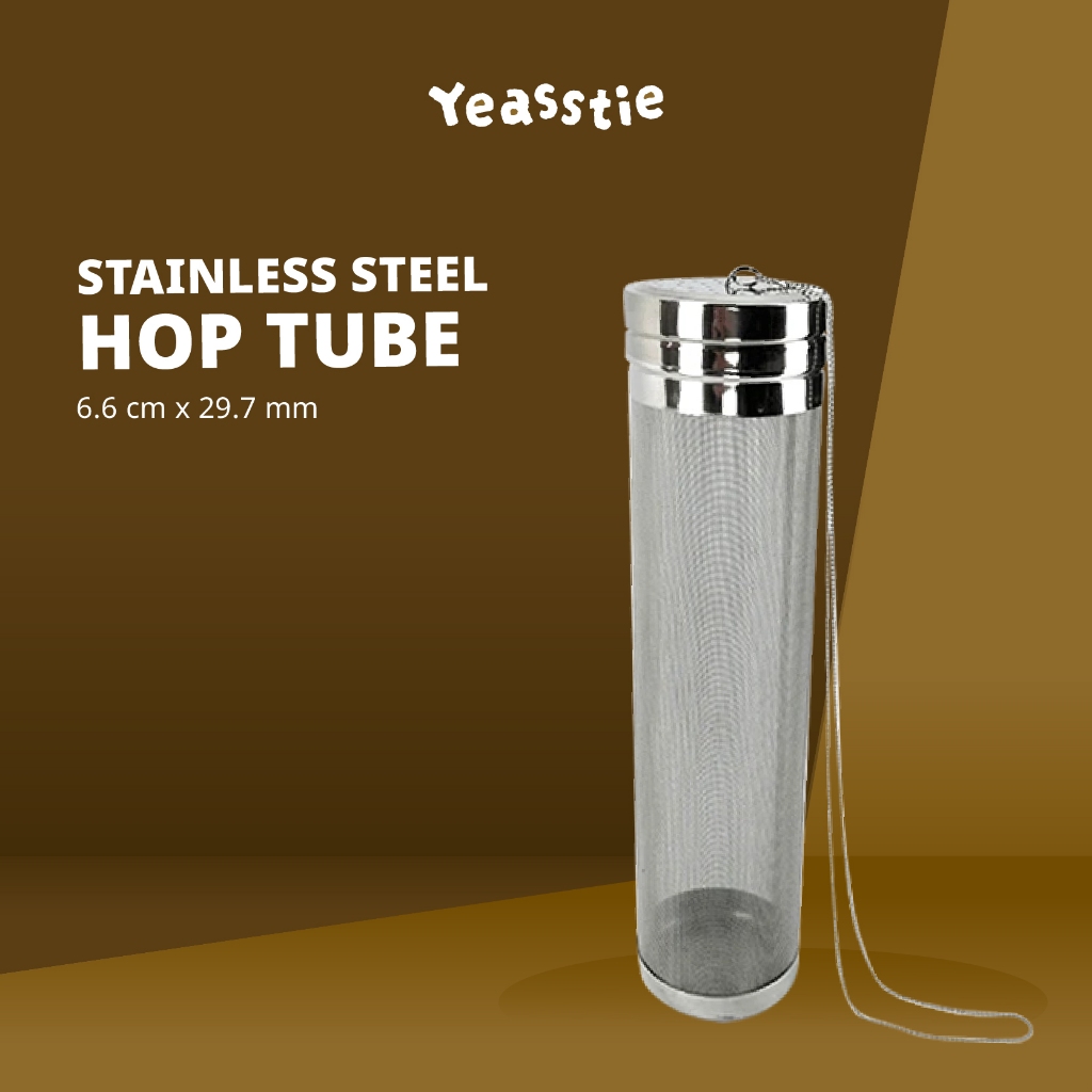 Hop Tube with Chain (Stainless Steel)