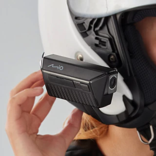 กล้องติดหมวกกันน็อค Mio MiVue™ MP30 GPS กล้องหน้า-หลัง คมชัดสูง ความละเอียด 2K มี GPS ในตัว