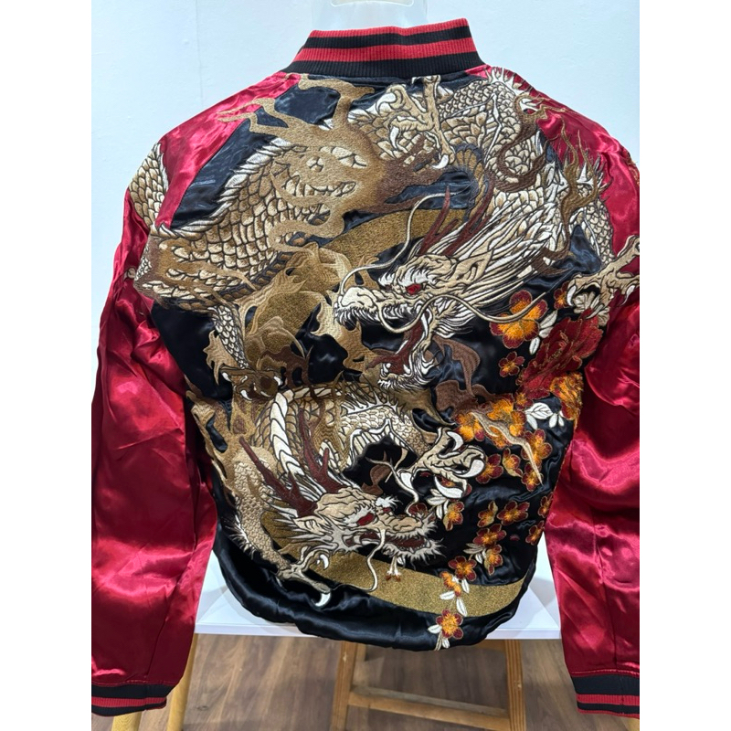 sukajan jacket เสื้อปักลายมังกร เสื้อแจ็คเก็ตญี่ปุ่น ซูกะจัน สุกะจัน
