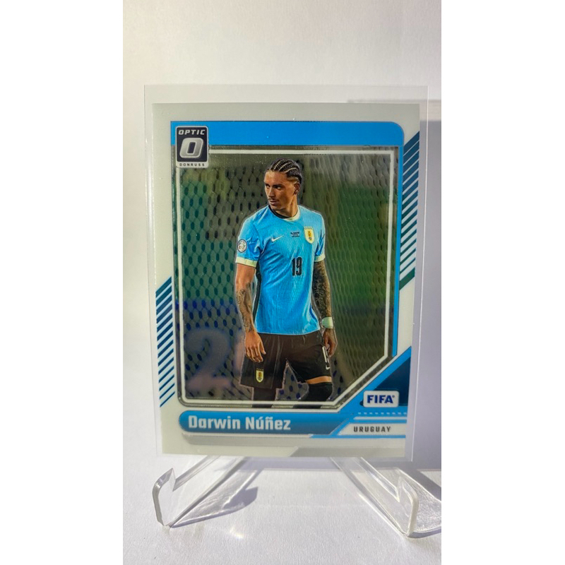 การ์ดนักฟุตบอล Darwin Nunez URUGUAY PANINI DONRUSS OPTIC 2024