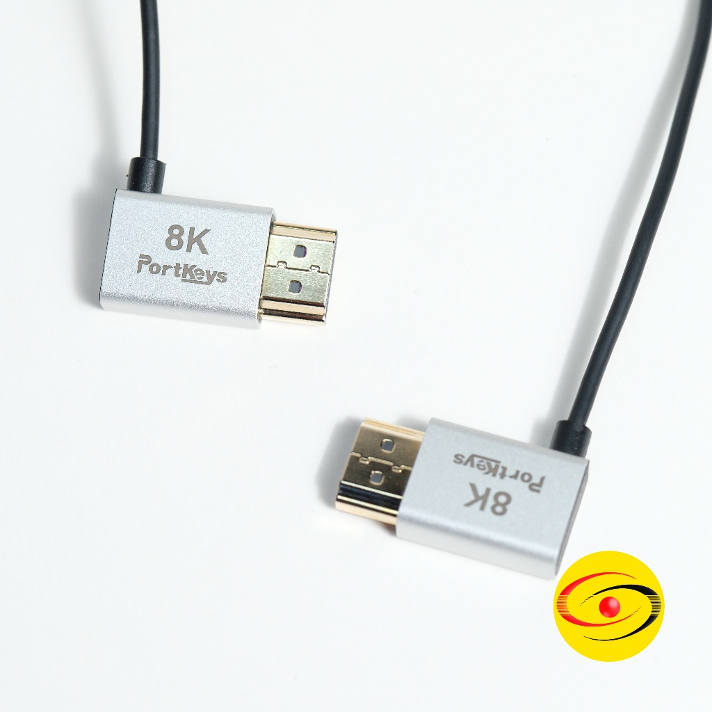 Portkeys HDMI 8k สายอ่อน Ultra Thin HDMI Cable สาย HDMI อ่อน HDMI 2.1 8k60hz 4k120hz 30cm 100cm Portkey