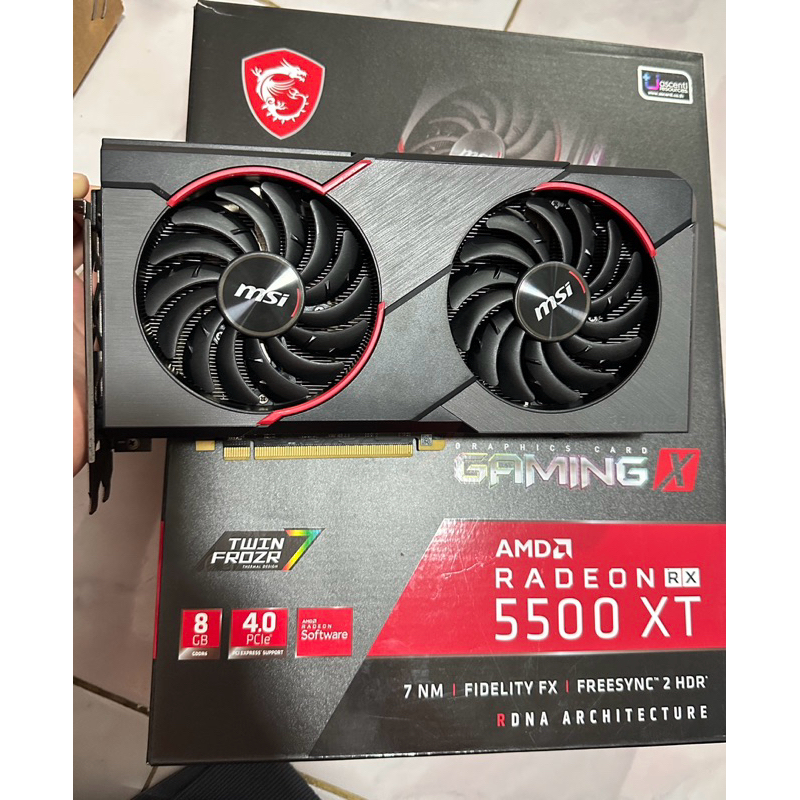 RX5500XT Msi gamingX 8GB