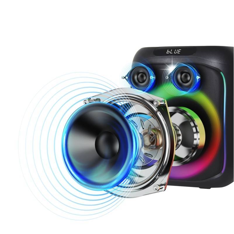 ลำโพง AJ X65,X95 Bluetooth Super Bass 60W แถมไมค์ไร้สาย+รีโมท ลำโพงปาร์ตี้ ลำโพงพกพา เสียงดี ของแท้