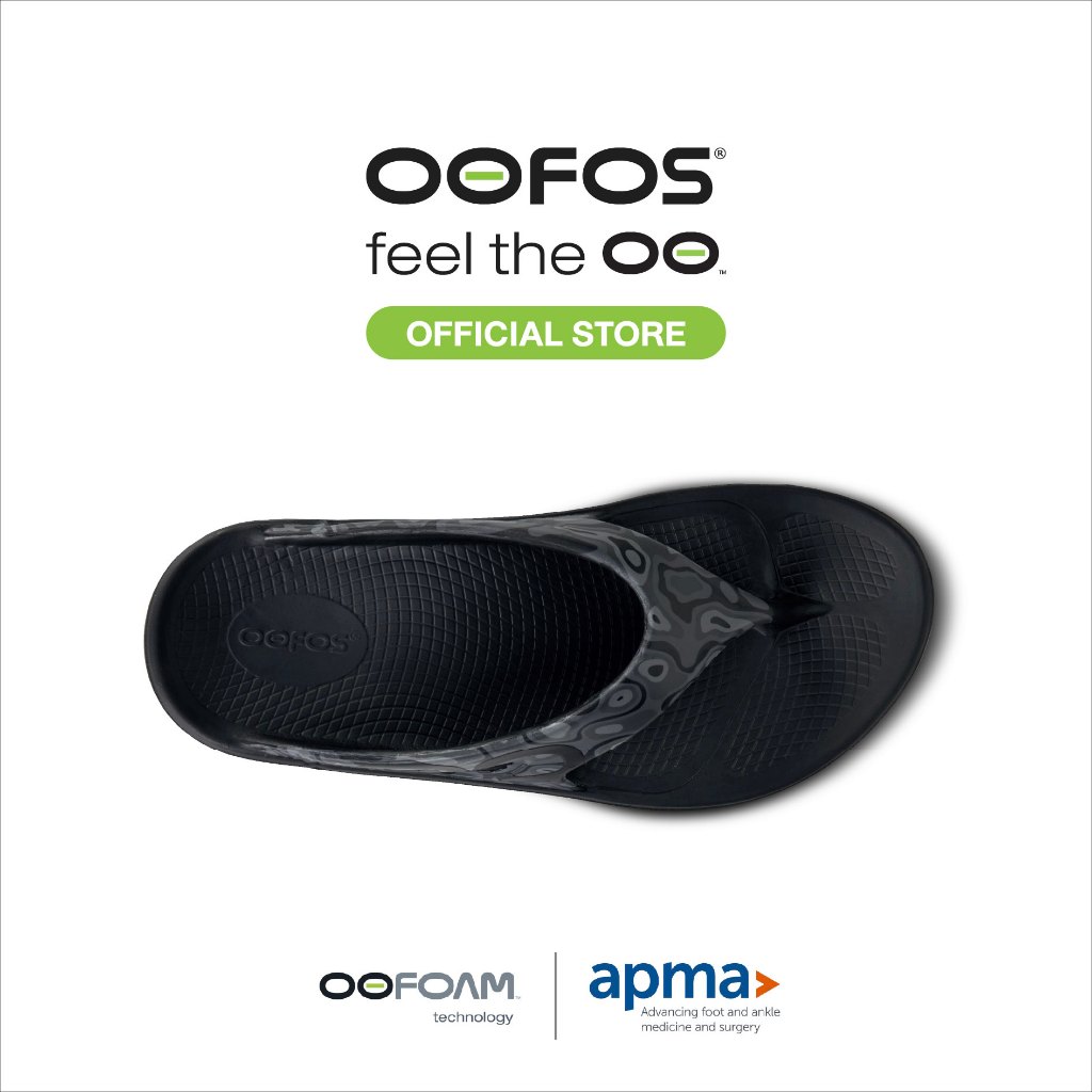 OOriginal Sport Black Water Camo รองเท้าเพื่อการฟื้นฟู