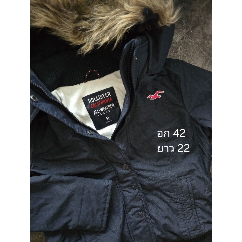 Hollister ทรงสวยอุ่นมาก ฮู้ดขน ตัวเดียวจบ