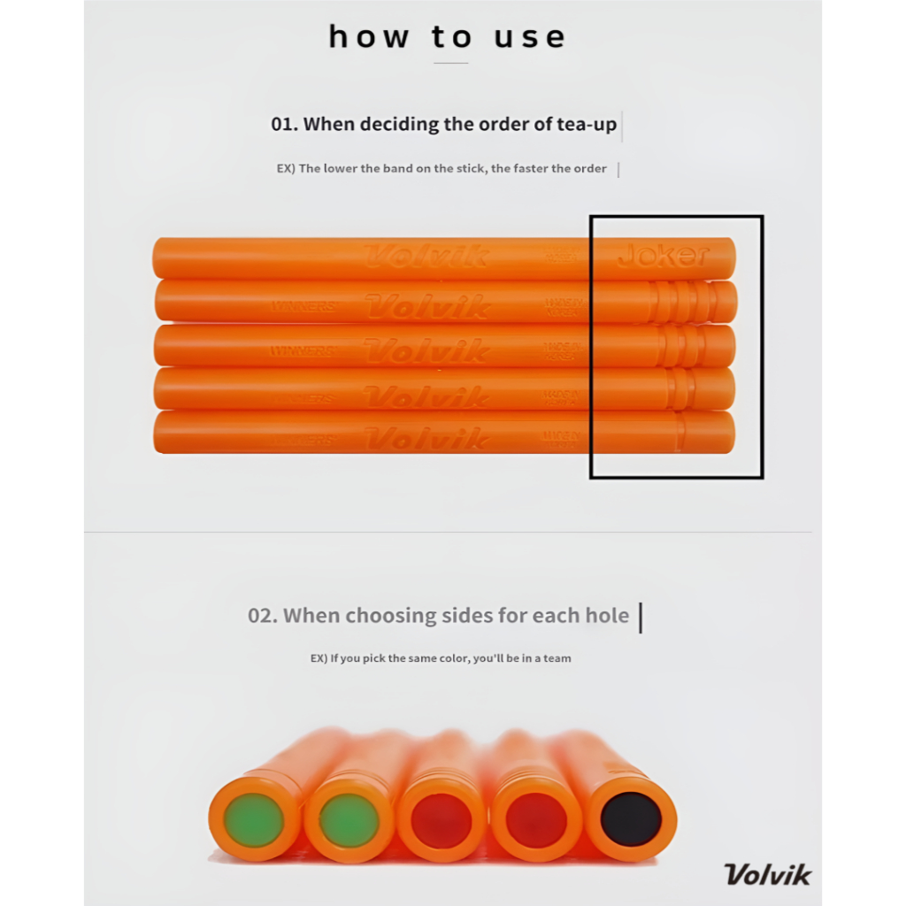 [ จัดส่งไว้] Volvik Golf Game Owner Stick ราคา ถูกที่สุด ดีลบีเคเค แกลเลอรีภาพที่ 6