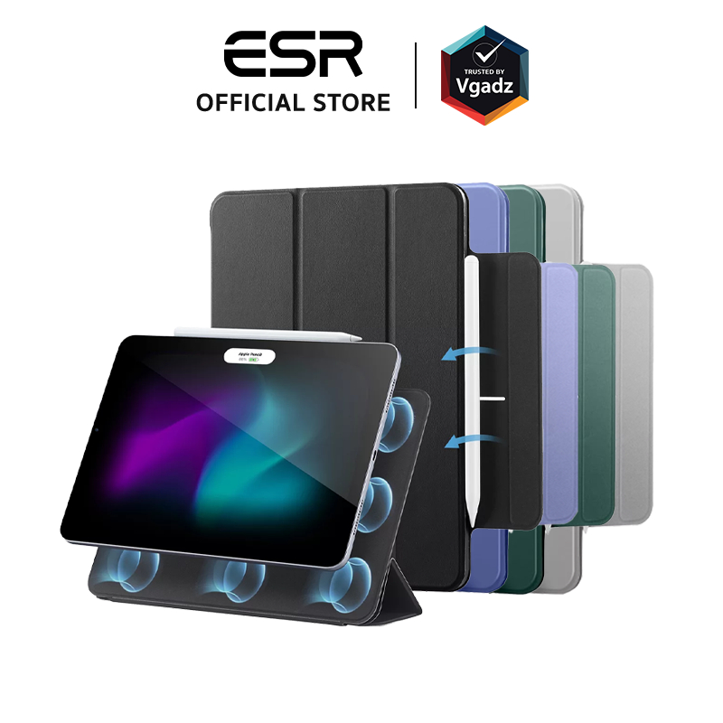 ESR เคสสำหรับ iPad Pro 11" (5th/2024) / Pro 13" (7th/2024) รุ่น Rebound Magnetic