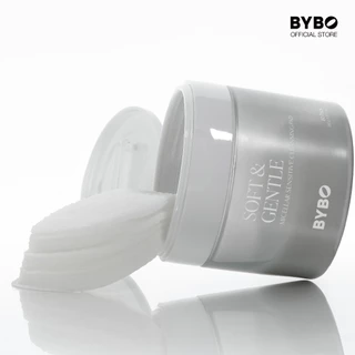 [TRIPLE SET] BYBO SOFT & GENTLE MICELLAR SENSITIVE CLEANSING PAD 250G เซนซิทีฟ ไมเซลลาร์ คลีนซิ่ง เเพด