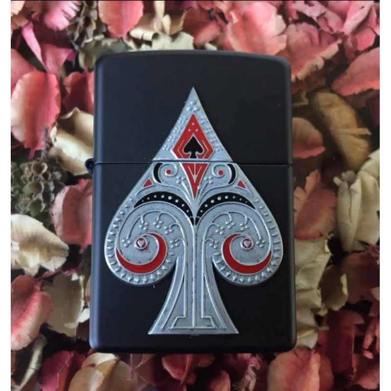 ZIPPO Spade Emblem แท้ 100% USA